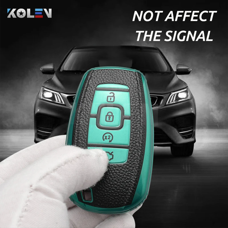 Cover chiave telecomando per Lincoln MKC MKZ MKX MKT 2019 2020 5 pulsanti - H678b15df610c4a479dc5ddaa0fe27e4eA