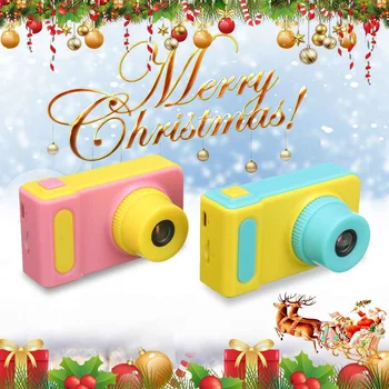 

2 Inch IPS HD Screen Digital Mini Camera Dual Lens Kids Cartoon Camera Toys Outdoor Photography Props Child Birthday Gift