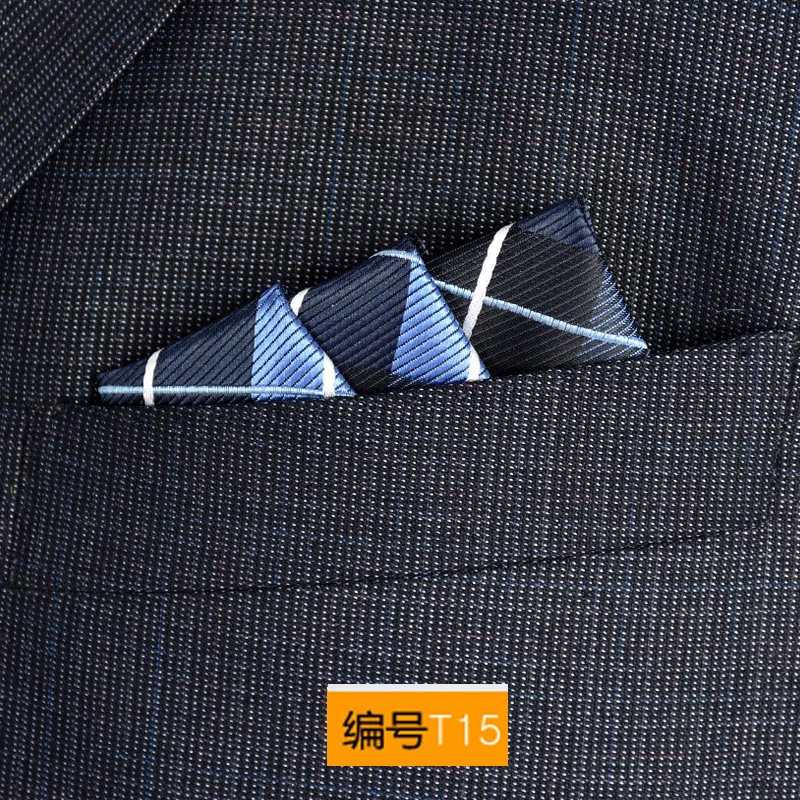 

Pocket Scarf Men's Scarf Suit Folding Scarf Bra Handkerchief 23CM Multicolor Gentleman