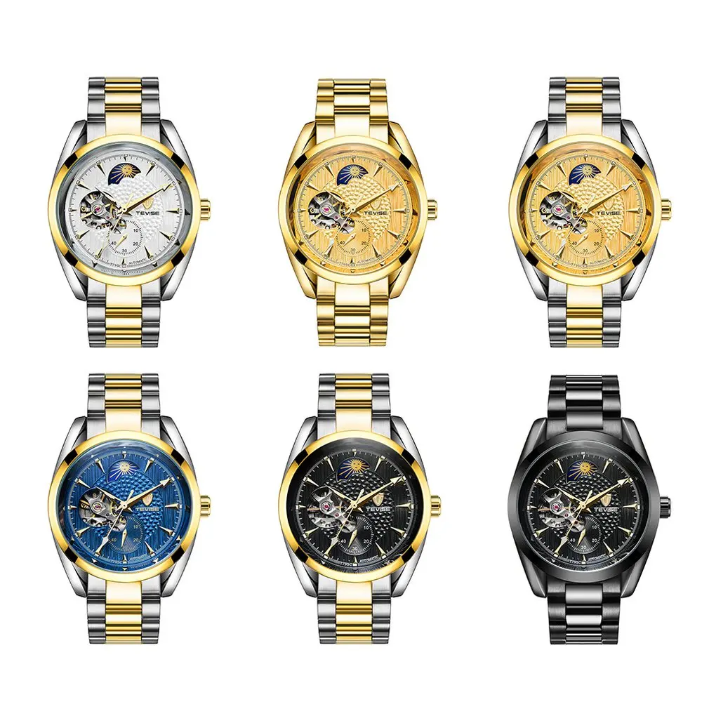 

TEVISE Multi-Function Luxurious Men'S Watch Automatic Waterproof Fashion Men'S Watch Casual Anti-Drop Men'S Watch T795C