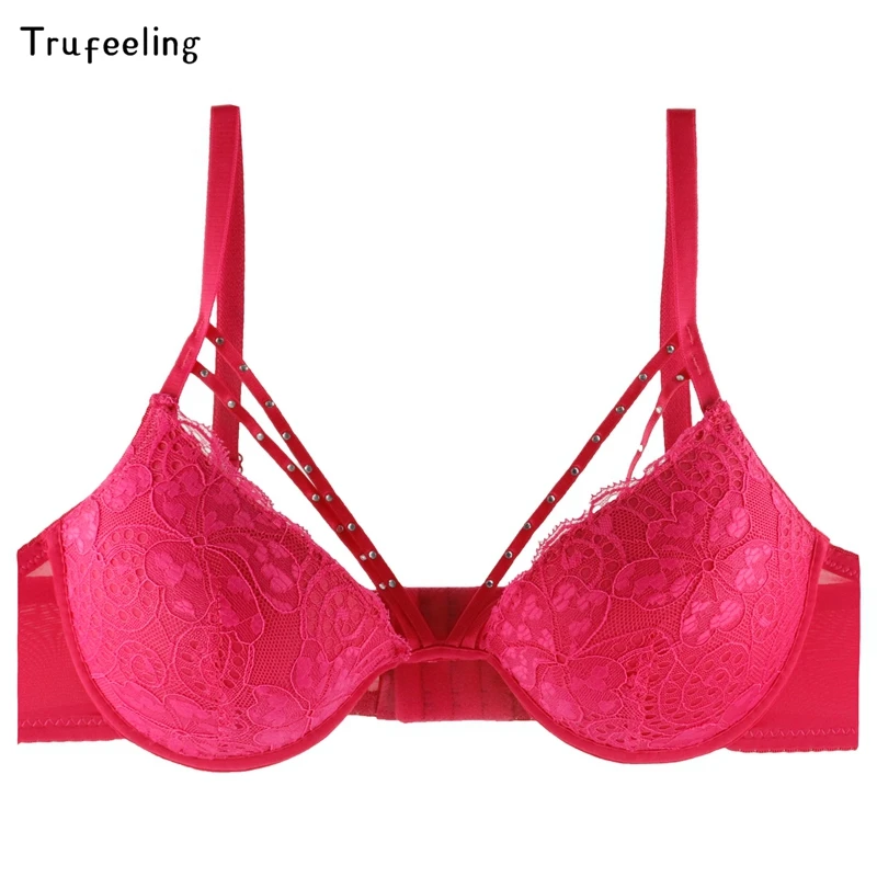 Trufeeling Bling Стразы красивый бюстгальтер для груди женское нижнее белье пуш-ап