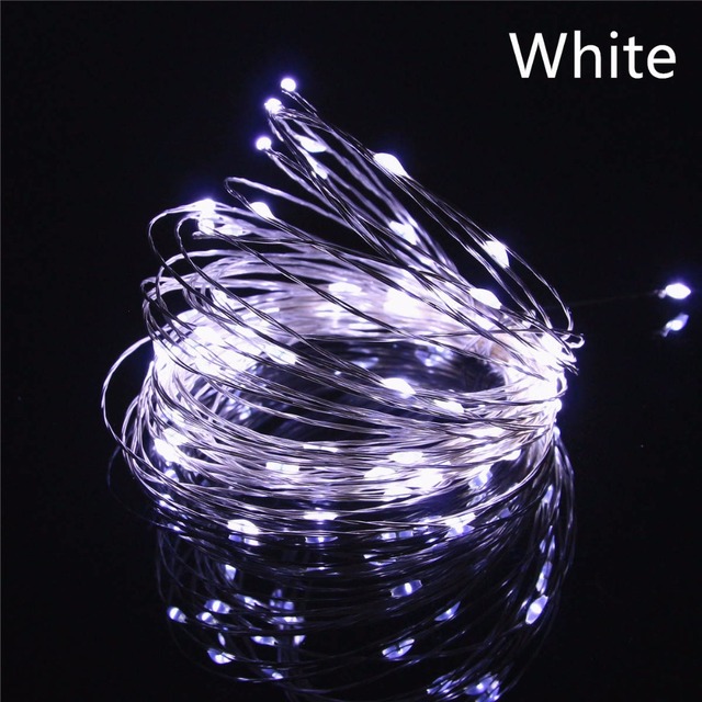 USB Fairy Lights Copper Wire Garland Light Waterproof LED String Lights for Christmas Wedding Party New Year Decoration