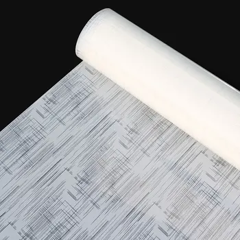 

SUNICE Office/Home Partition Decoration Glass Finishes Self-Adhesive Privacy Glass Window Film Rice Paper Width: 45cm(17.7")