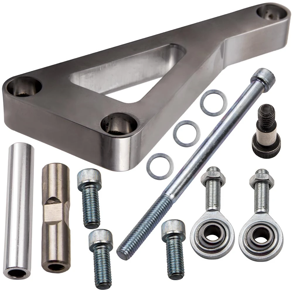 Water Pump Upper & lower Bracket Alternator Bracket For Chevy SBC 350