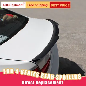 

Rear Spoilers Assembly For BMW 4 Series F32 F33 F36 2014-IN Tail Wind Real Carbon Fiber Trunk Spoiler Lip