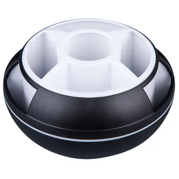 

360 Degree Rotatable Creativity Pen Holder Plastic Big Capacity Penholder Office Desk Accessories School Stationery Holder