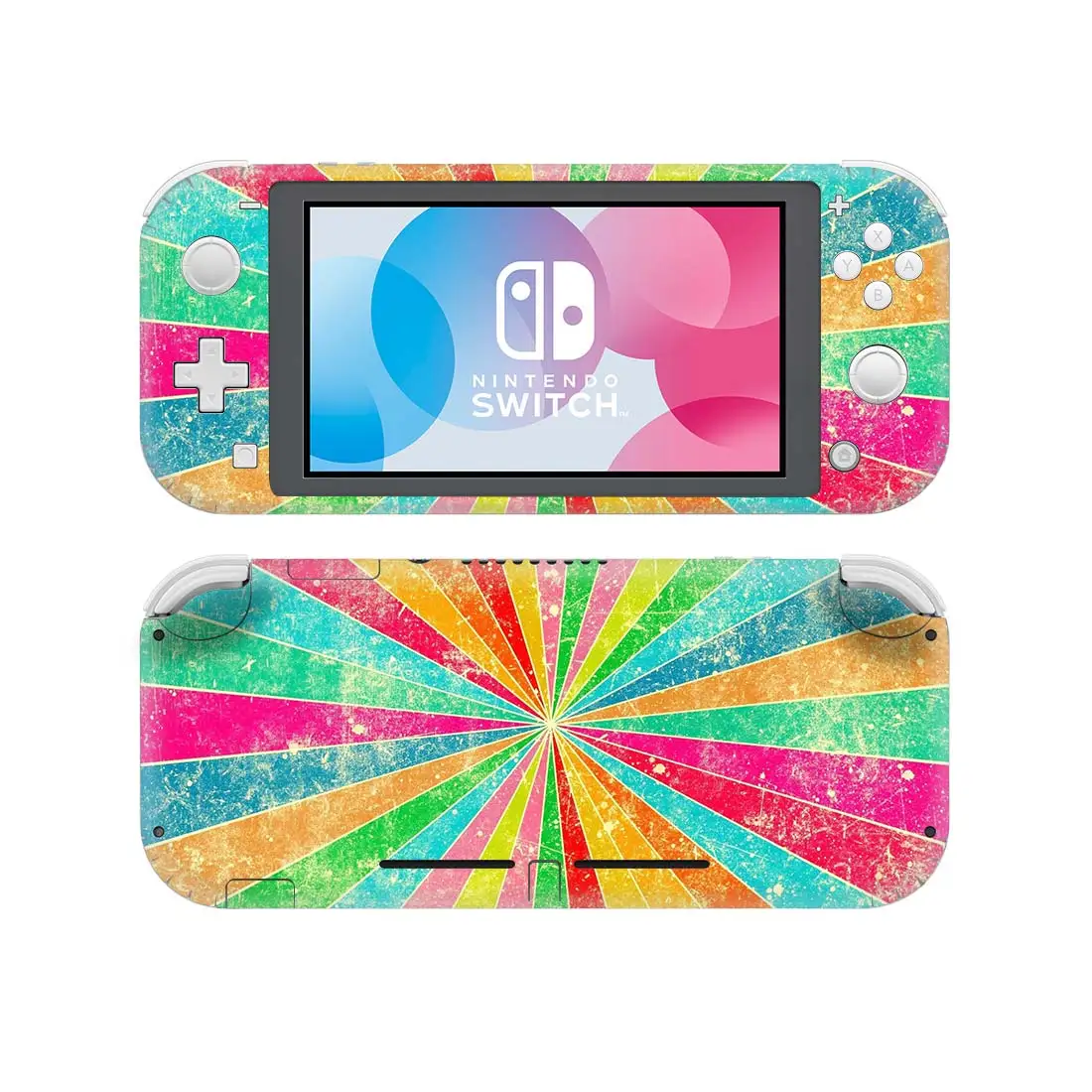 Цветные стильные виниловые наклейки на ремешки для Nintendo Switch Lite NSL защитная пленка