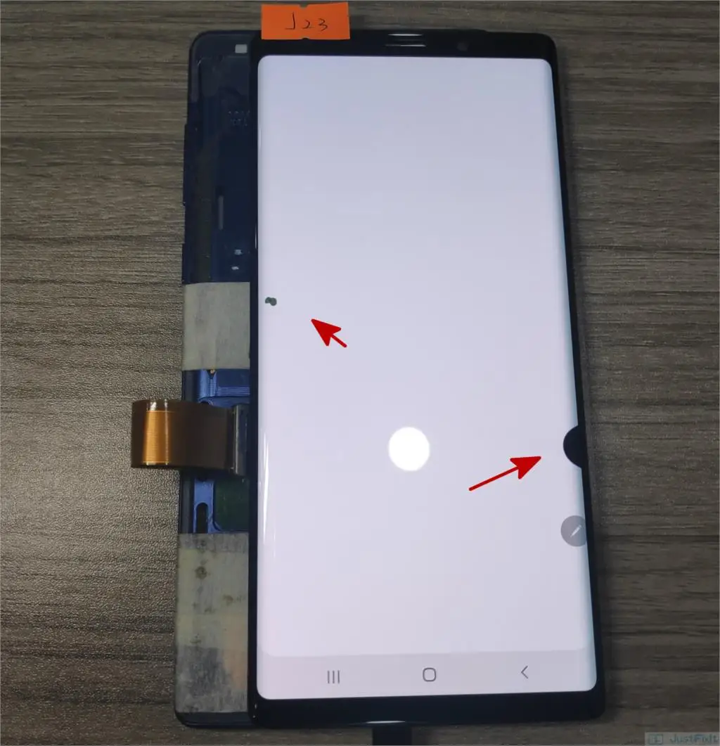 ЖК дисплей с дефектом для Samsung Galaxy Note 9 N960 N960F N960D N960DS сенсорный экран дигитайзером