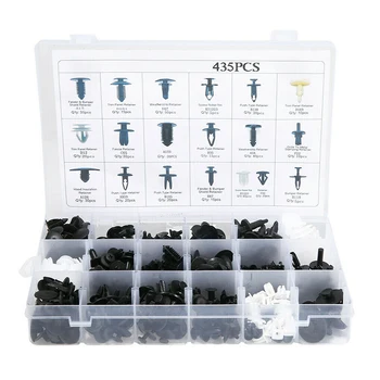 

435PCS Car Body Trim Clips Retainer Bumper Rivets Screw Panel Push Fastener Kit Professional Hard Tools With 5 Removal New 2020