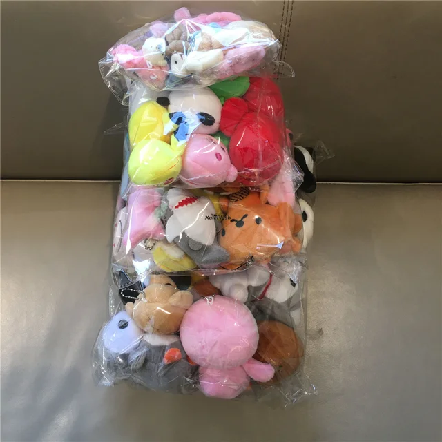10PCS Random Styles Plush Toy 5-15CM , Bear , Penguin , Panda Cute Soft Stuffed Doll For Kids Christmas Gift 5