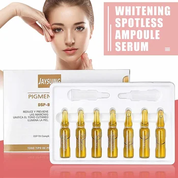 

7Pc/Set Hyaluronic Acid Ampoule Face Serum Shrink Pores Anti-Ance Nicotinamide Whitening Moisturizing Anti-Aging Wrinkle Skin