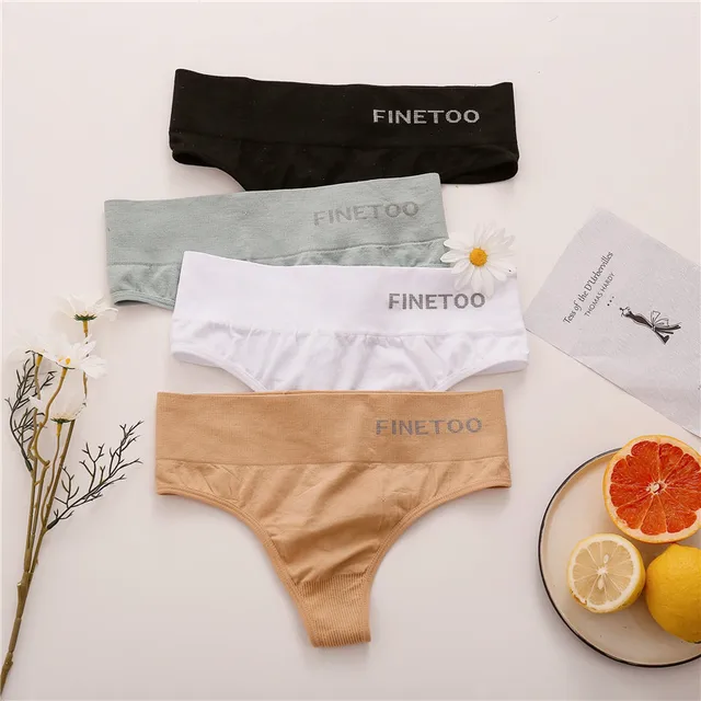 Womens Panties FINETOO Set Women Lingerie M2XL Bodyshaper Gstring