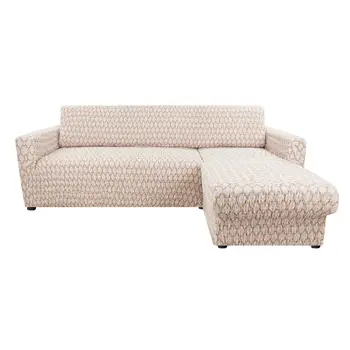 

Cover on the corner sofa with right lug Siena ластра creamy