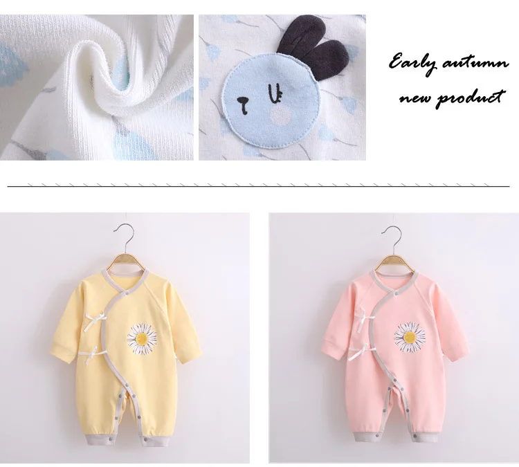 Baby One-Piece Suit Newborn Clothes Baby Autumn Cotton Long-Sleeved Baby Girl Boneless Rompers toddler girl Spring clothes Baby One-Piece Suit Newborn Clothes Baby Autumn Cotton Long-Sleeved Baby Girl Boneless Rompers toddler girl Spring clothes