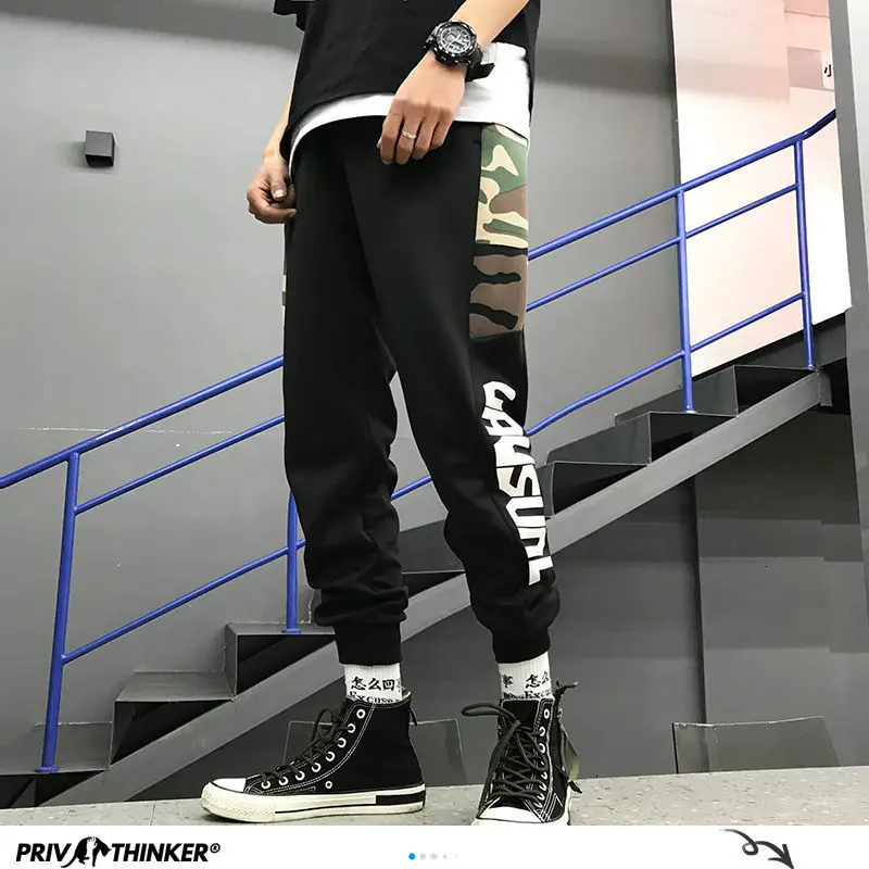 Privathinker Hip Hip Men Joggers Pants 2020 Streetwear Man Camouflage Harem Pants Men's Casual Trousers Plus Sized Bottoms Privathinker Hip Hip Men Joggers Pants 2020 Streetwear Man Camouflage Harem Pants Men's Casual Trousers Plus Sized Bottoms