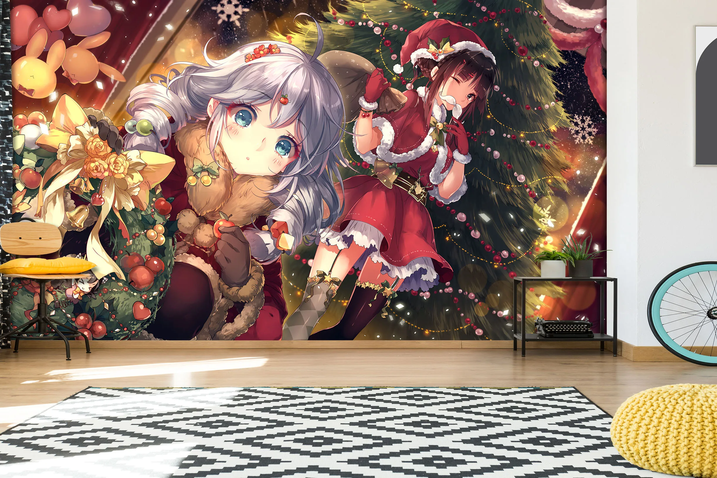 [Самоклеящаяся] 3D надпись Stay Cute Girl 011120 японское аниме настенная бумага Настенная