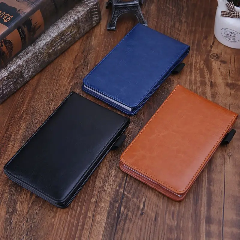 Multifunction Pocket Planner A7 Notebook Small Notepad Note Book Leather Cover Business Diary Memos Office School Stationery Multifunction Pocket Planner A7 Notebook Small Notepad Note Book Leather Cover Business Diary Memos Office School Stationery