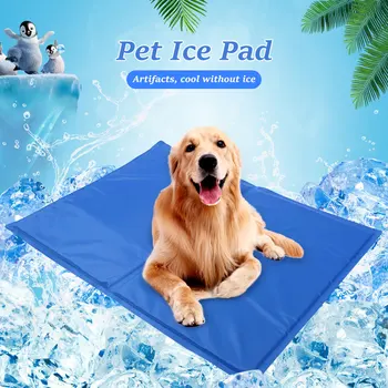 

New Pet Soft Summer Cooling Mats Blanket Ice Pad Teddy Mattress Pet Cool Mat Bed Cat Cushion Fit All Pet Puppy Cat Cooling Mat