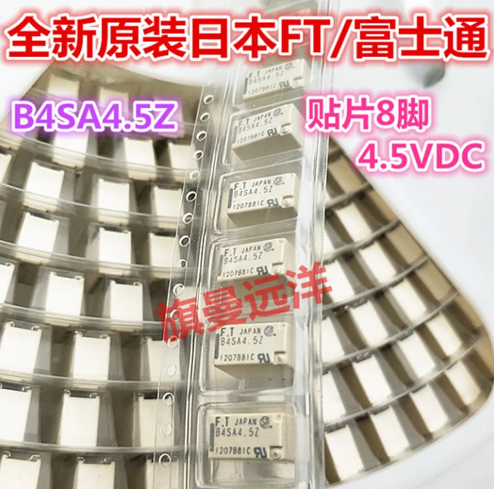 10 шт./лот B4SA4.5Z FT SOP8 патч 8 pin 4.5VDC реле FTR-B4SA4.5Z 4,5 V