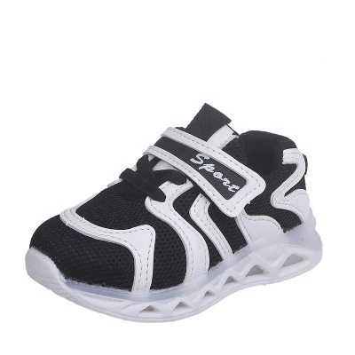 

Children Bring Light Shoes 2019 Autumn Catamite Network Noodles Sneakers Pupil Ventilation Leisure Time Single Shoes