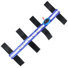 Прочный светодиодный, для улицы, всадник, синий, полиэстер, для занятий спортом, для тренировок, для лошади, для головы, ремни, для конного спорта, поводья для лошади