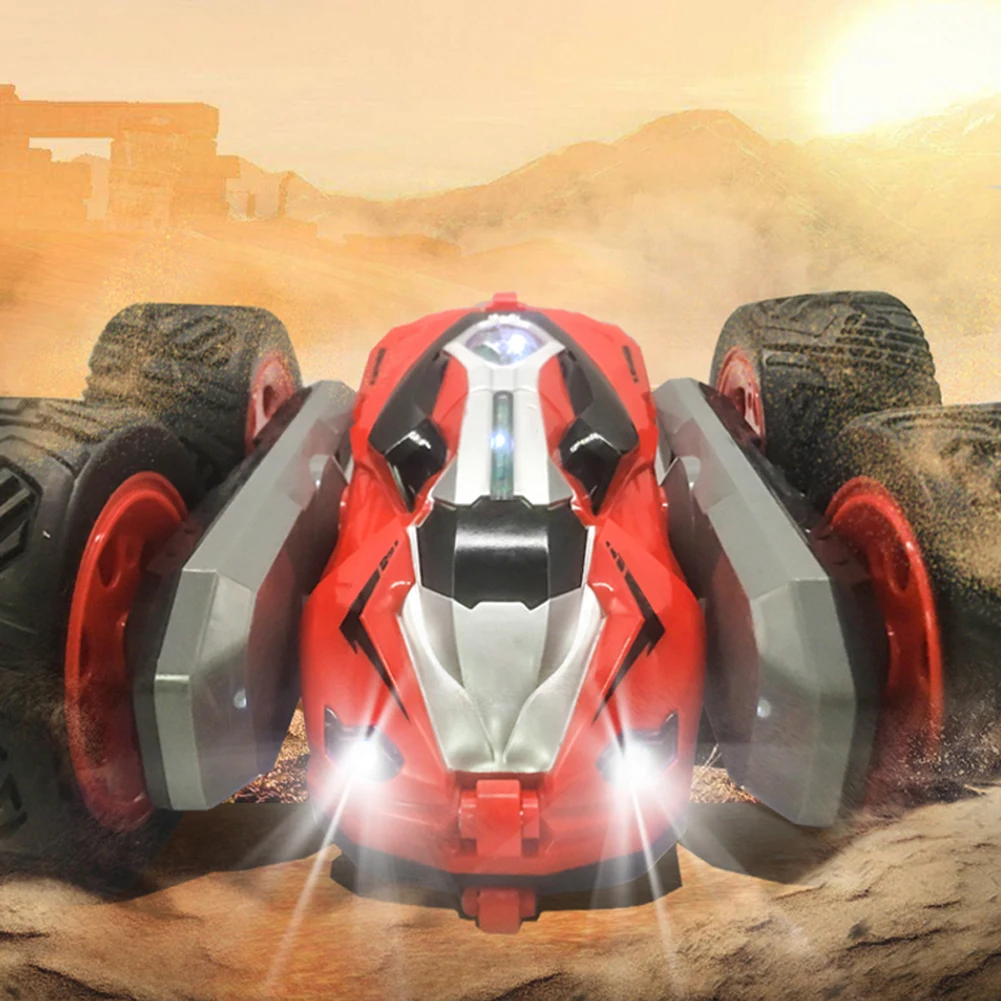 

2.4G Deformation Remote Control Car 360° Rotation Large Double-Sided Stunt Car Light High-Speed Off-Road Climbing Cars Toys Gift