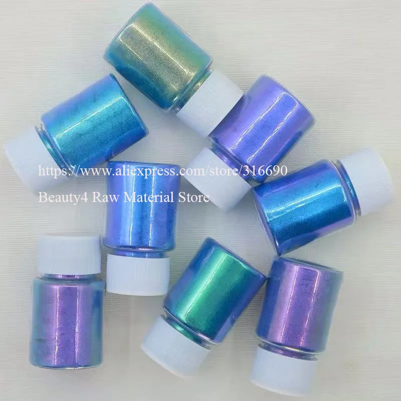 Bewitching Extreme Multichrome Colorshift Chameleon Pigment Mermaid Powder For Eyeshadow,Body,Nail Art,Resin Craft,Mud 400um