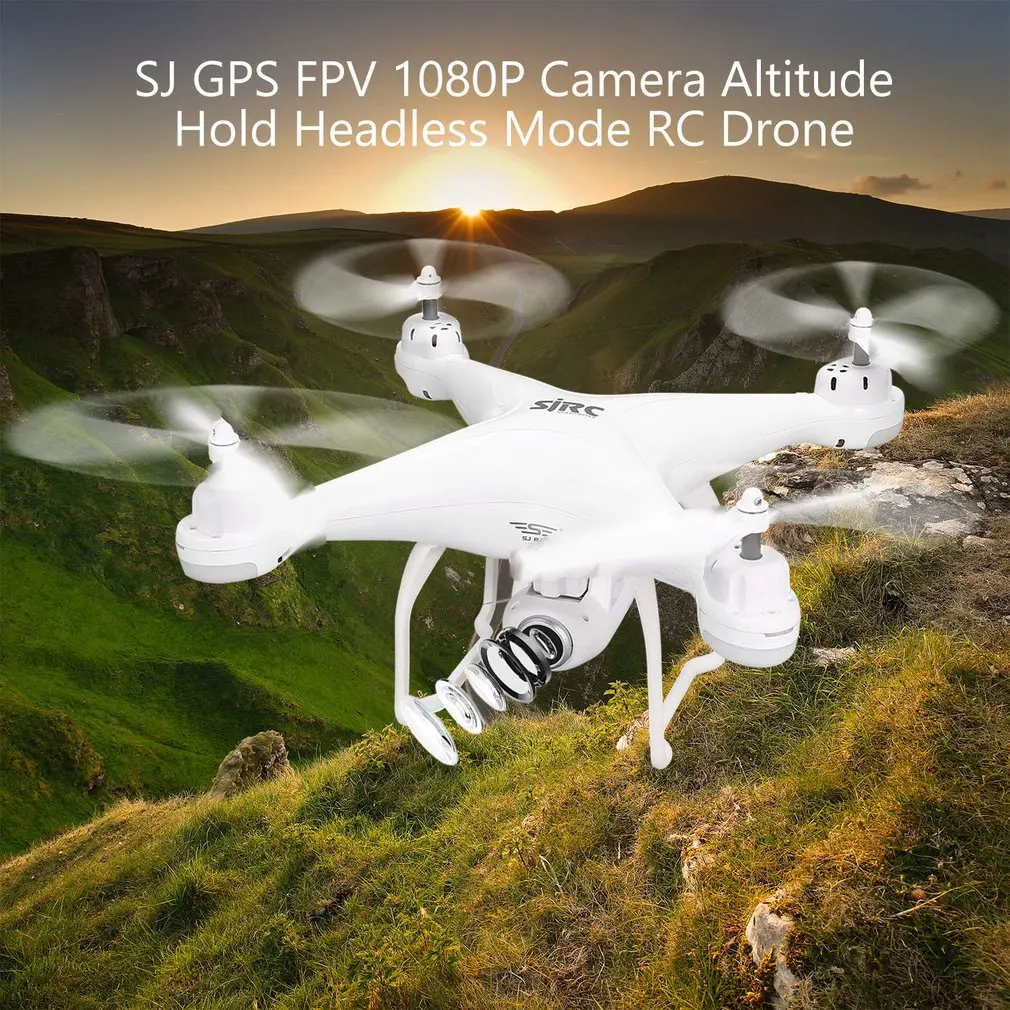 Радиоуправляемый Дрон S20W FPV 720 P/1080 P камера селфи удержание высоты Дрон Безголовый режим авто возврат Взлет/посадка парение gps Радиоуправляемый квадрокоптер