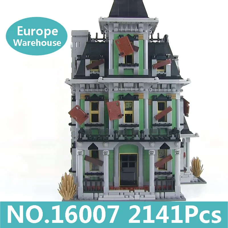 King Bricks 15002 16008 Creator Expert городской дом Строительные блоки Набор фильм замок архитектура 10218 друзья Lepinblocks игрушки