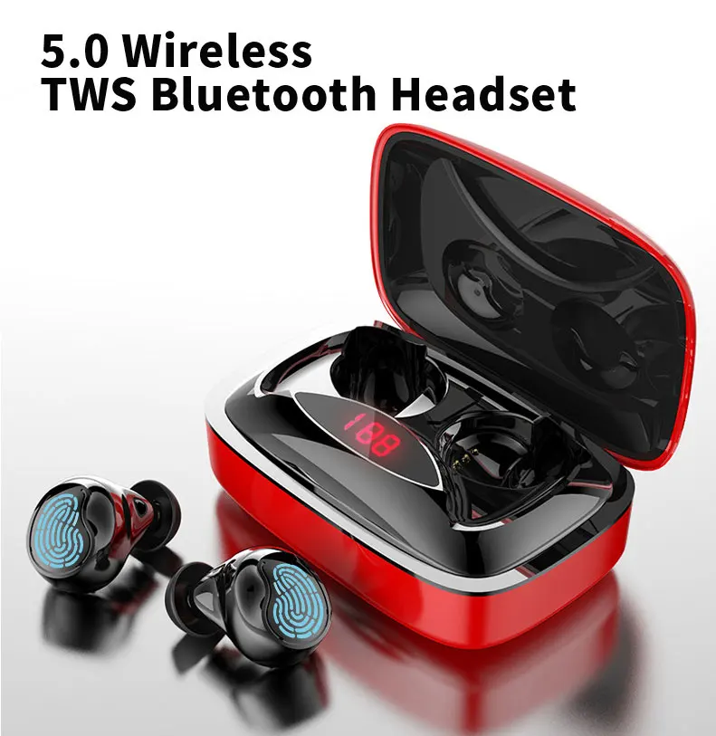 Bluetooth 5,0 TWS HIFI гарнитура новые портативные мини спортивные наушники для бега совместимы с телефонами iOS Android
