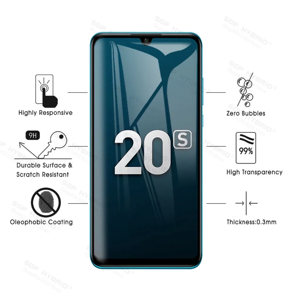 best screen guard for mobile 2Pcs 9D Tempered Glass For Huawei Honor 20s 20 Honor20 s Honor20s 20 Lite Pro 20Lite 20Pro mar-lx1h 6.15'' Armored Film Cover glass cover mobile