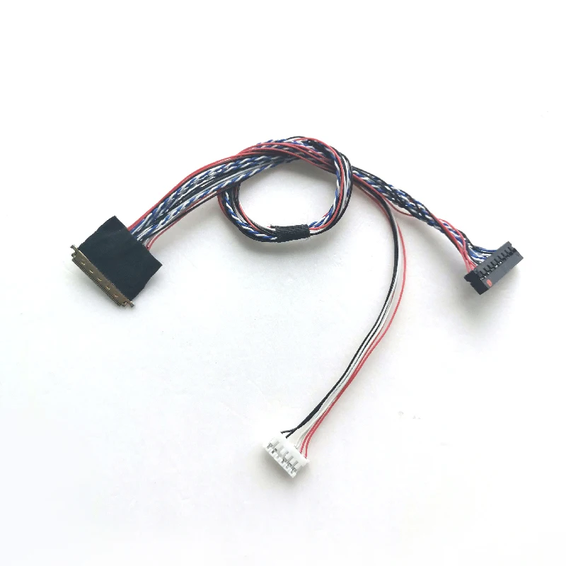 Светодиодный дисплей 0 5 мм длина 25/50 см 1ch 20455-040E 6bit LVDS сигнальный кабель для 10 1-17 3
