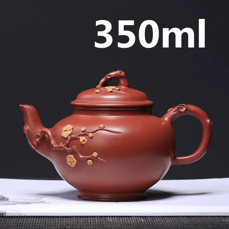 

Chinese Ceramic Teapot Teapot Yixing Zisha Clay Gongfu Tea Set Porcelain Teapot 350ml High Quality New Arrived With Gift Box