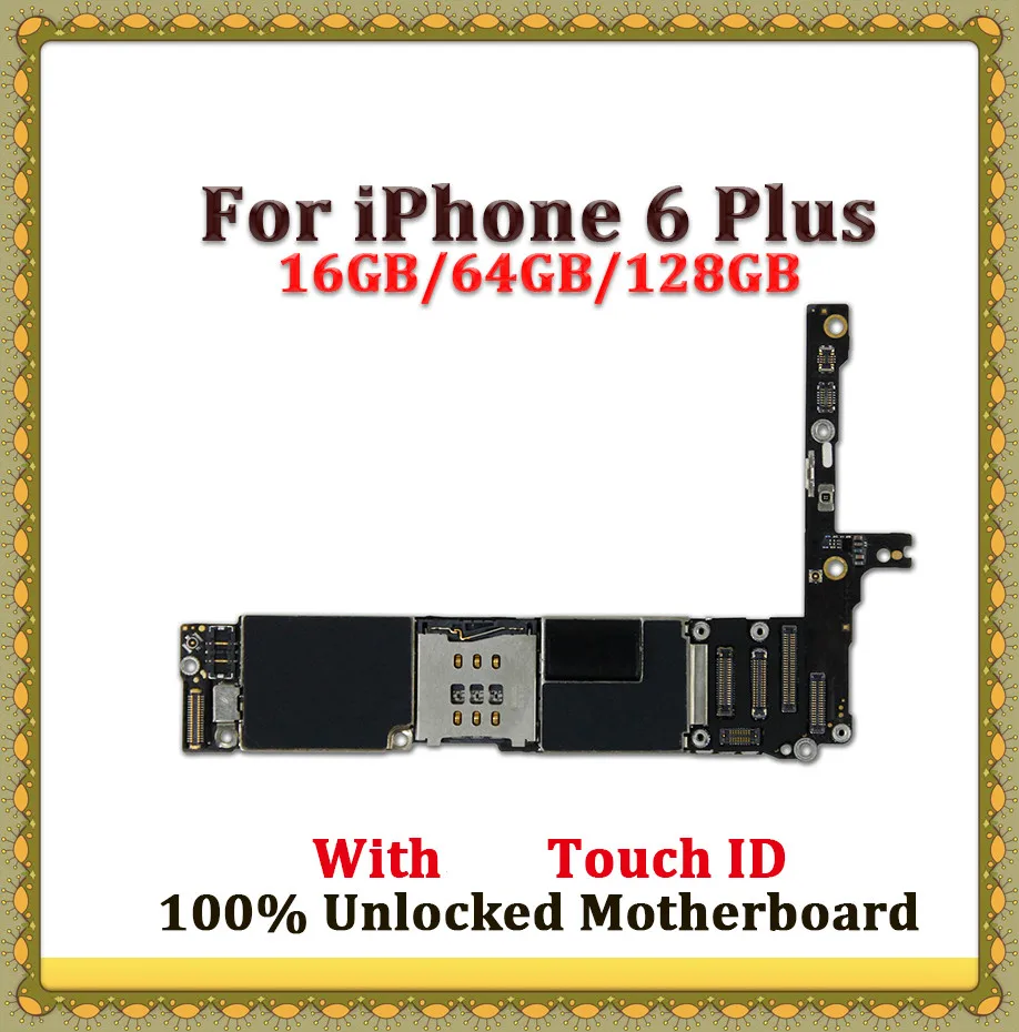 Бесплатный icloud разблокированный для iPhone 6 Plus материнская плата с/без Touch ID 100%