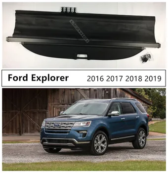 

For Ford Explorer 2016 2017 2018 2019 Rear Trunk Cargo Cover Security Shield High Qualit Auto Accessories Black Beige