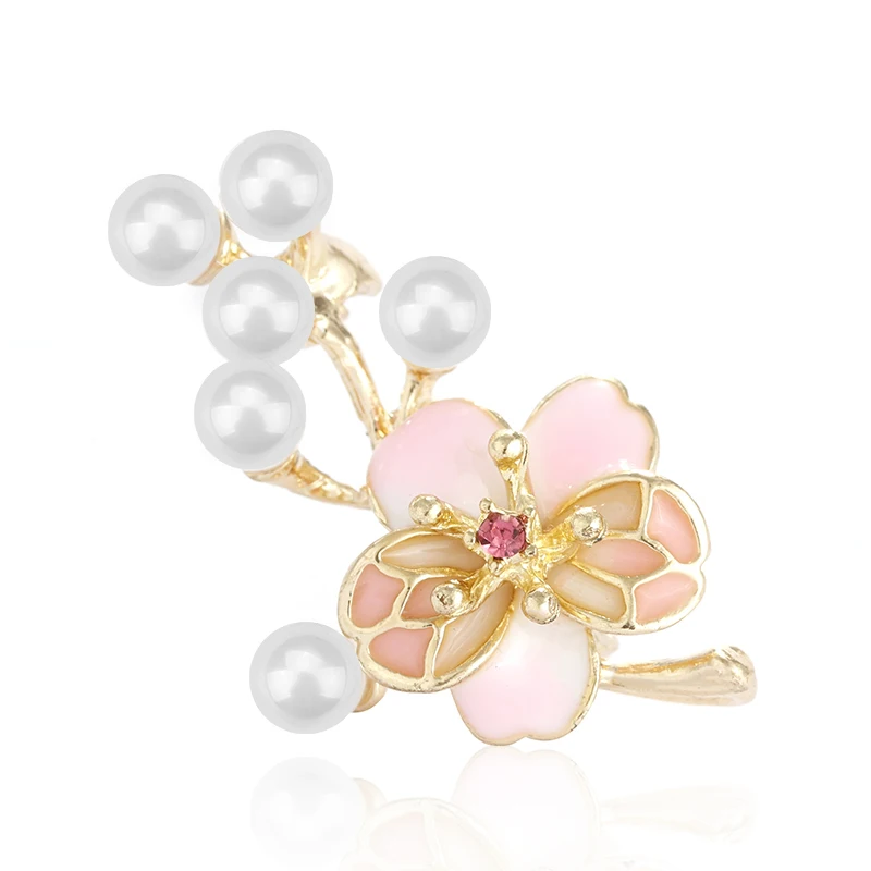 H350482X粉色珍珠花胸针 (11)