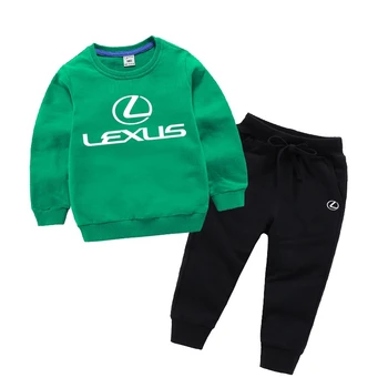 

Lovely Warm Baby Clothing Set Winter Thicken Cotton Wild Sets Children Hoodies + Pants Two-piece Suit England Style Clothes