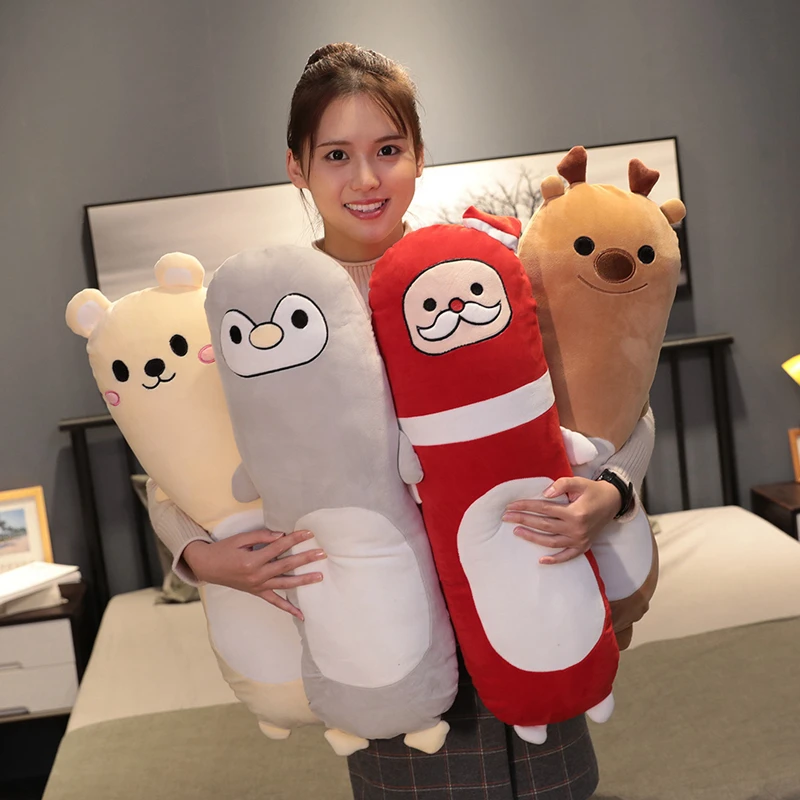 Huggable New The Bear Sleep Pillow Long Pillow Cute Doll Doll Girl Plush Toy Lazy Man 1 Huggable New The Bear Sleep Pillow Long Pillow Cute Doll Doll Girl Plush Toy Lazy Man 3