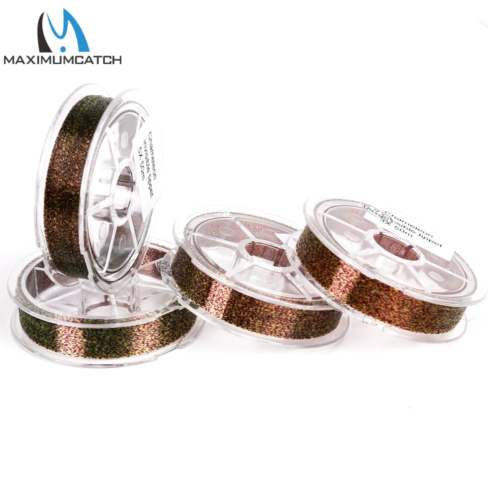 Maximumcatc Tippet Fly Fishing Line Chameleon Invisible 50M 2X/3X/4X/5X Fly Line pesca