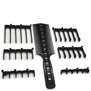 

Colorful Women Big Tooth Comb Hair Dyeing Barber Salon Style Haircut Shaping Comb With Tail Fish Bone Shape Hair Accessories