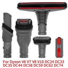 

Replacement Attachments Tools Kit For Dyson V6 V7 V8 V10 DC24 DC33 DC35 DC44 DC58 DC59 DC62 DC74 Cordless Vacuum Cleaner Paers