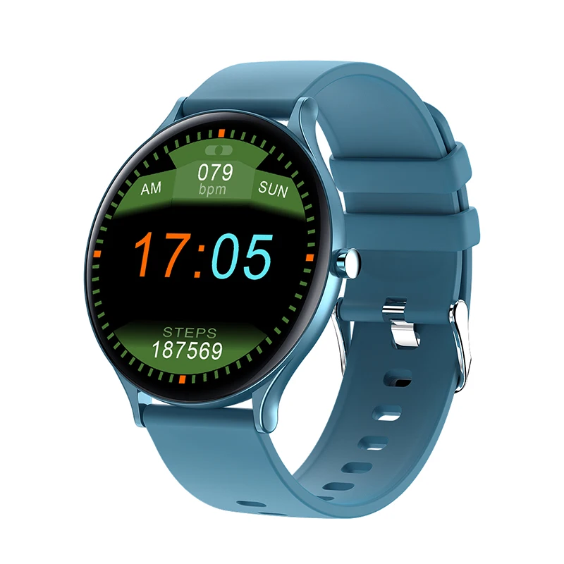 2021 Ultra Thin Smart Watch Women Men Full Touch Screen Bluetooth Sports Tracker Fitness Smartwatch For Android IOS 