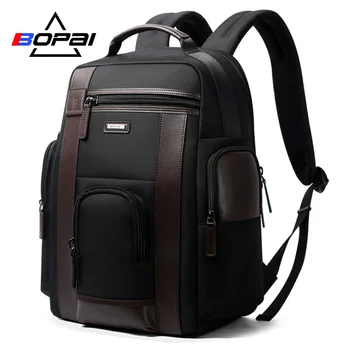 

BOPAI Multifunction Large Capacity Laptop Backpack Anti Theft Fashion Men Shoulders Bag Travel Backpack Waterproof Drop Shipping