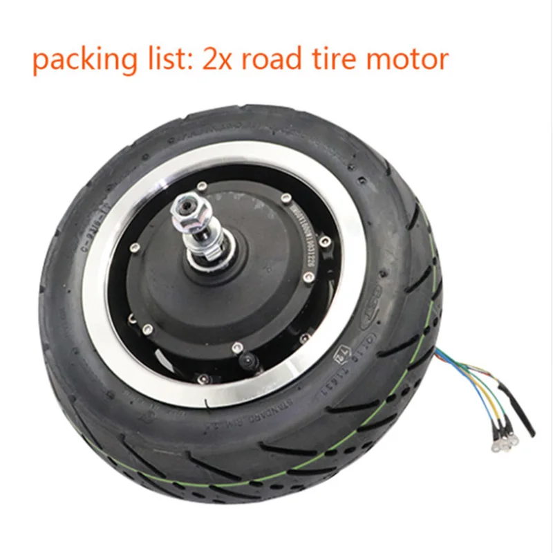 60V 3200W Electric Motor Off Road/Road Tire Front And Rear Motor Wear Resistance Tire Motor Stable Low Noise Slience Accessories - Цвет: 2x Road tire motor