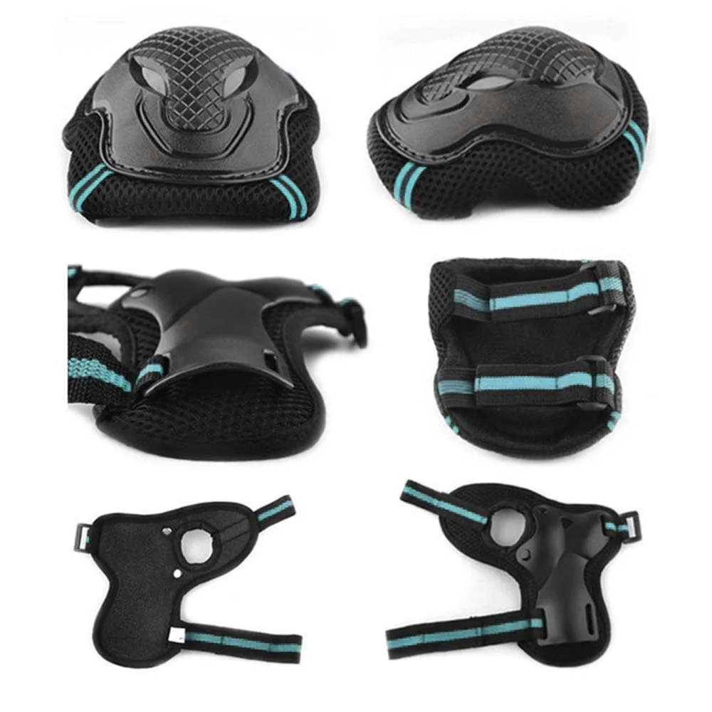 Cycling Protective Gear Set including helmet, pads, and guards12