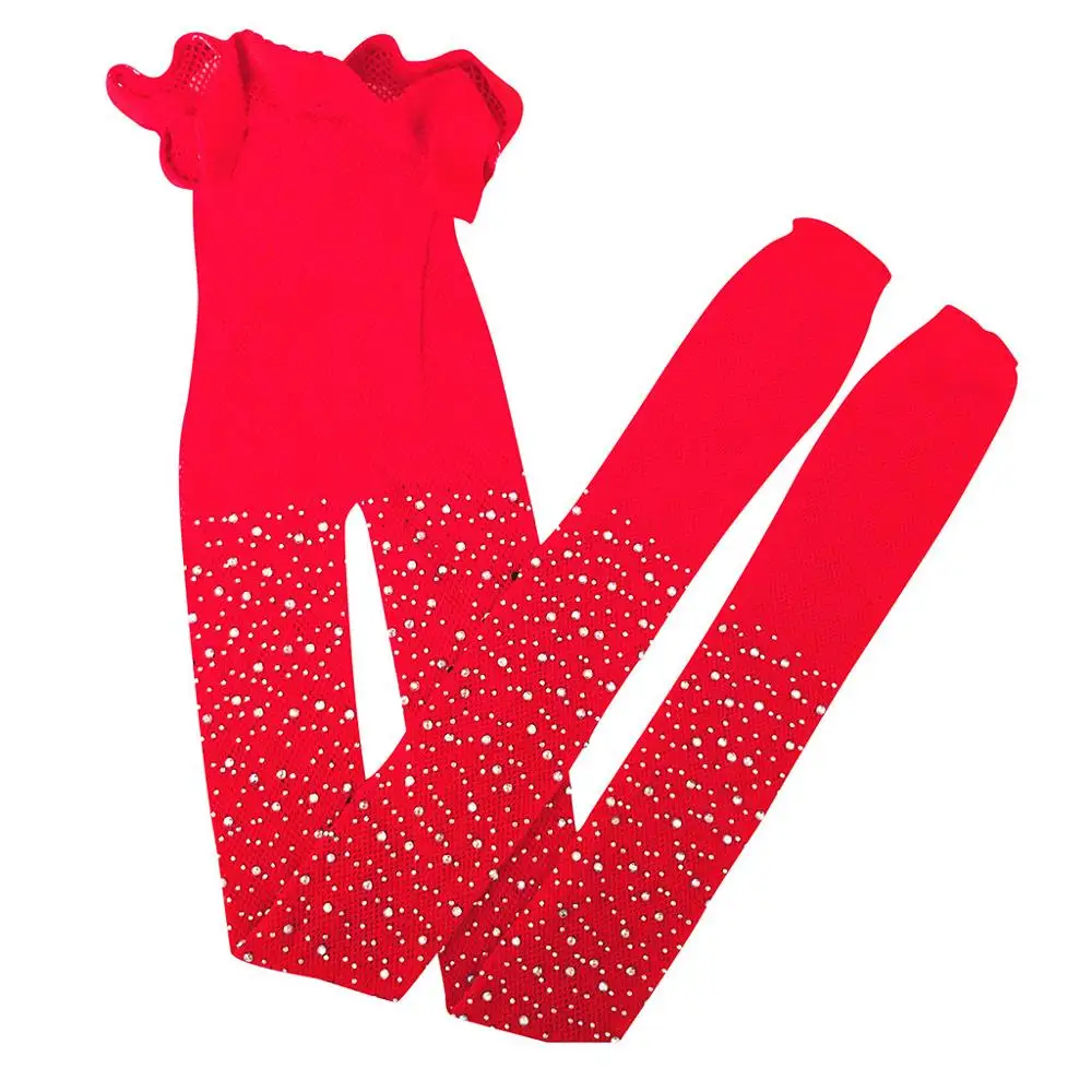 Red Stocking Чулки; сетчатые чулки в сеточку для девочек; колготки; блестящие колготки; чулки с молнией - Цвет: Red Stocking