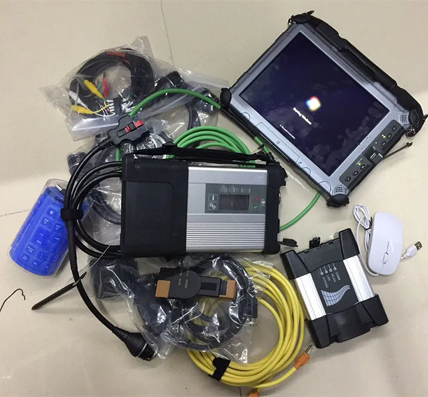  MB Stern C5 Für BMW Icom NÄCHSTE Diagnose & Programmierung Werkzeug 2in1 mit Toughbook Xplore iX104