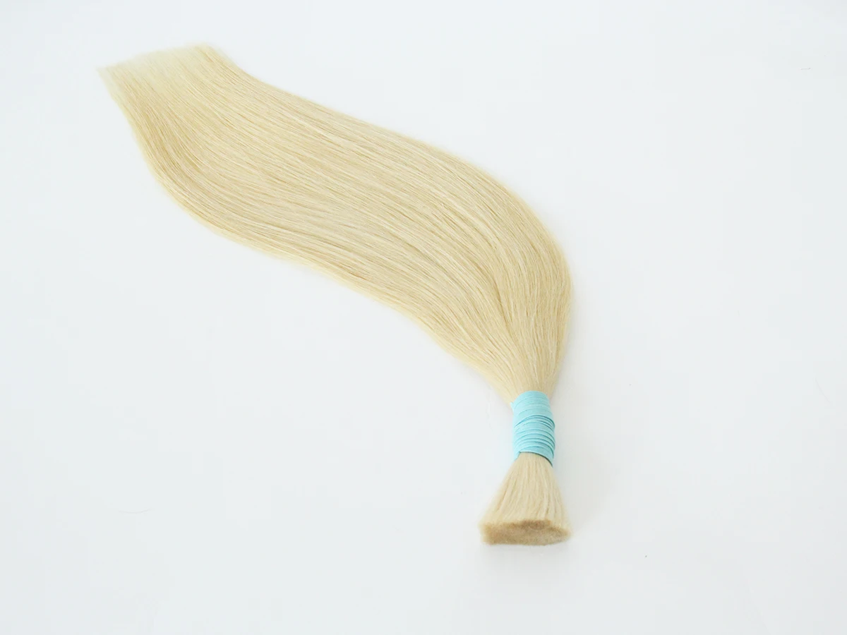 Human Hair Bulk Straight Remy Hair Natural Long Lenth