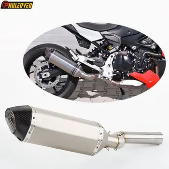 For BMW F900R F900XR 2020-2023 Motorcycle Exhaust Muffler Escape Motor Link Pipe Muffler Middle Pipe for F900XR F900R Escape Can