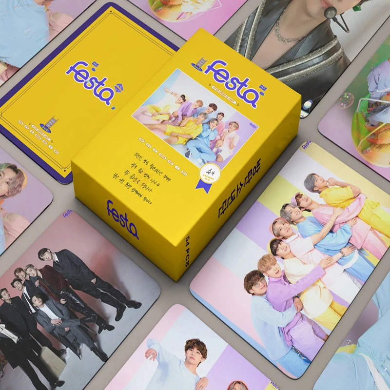 55PCS / Kpop Stray kids NO EASY Lomo Cards ATEEZ TXT TWICE NCT Bangtang Boys TXT ENHYPEN ITZY MAMAMOO Card album idol fan card